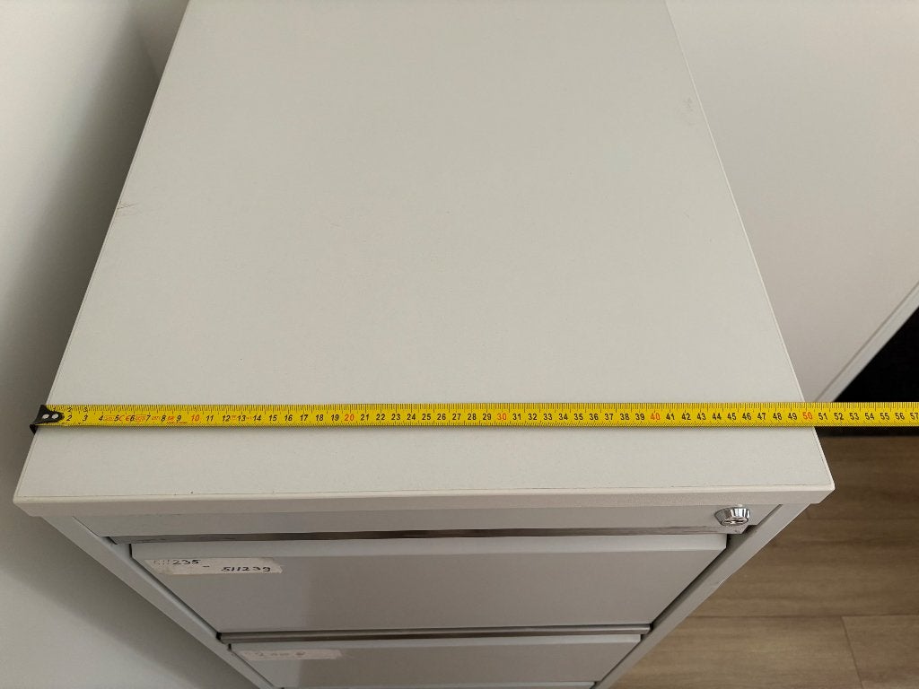 Foto 9 van Grijze dossierkast met 4 lades