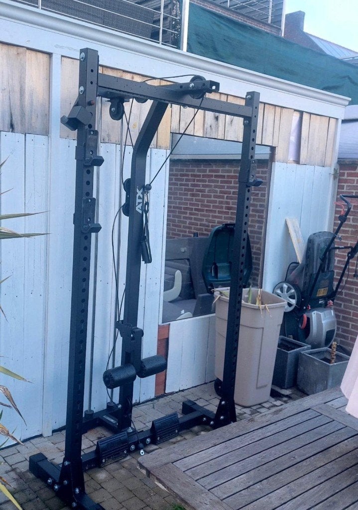 ATX half rack + pulley met gewichtsstapel, Ophalen, Gebruikt, Overige typen