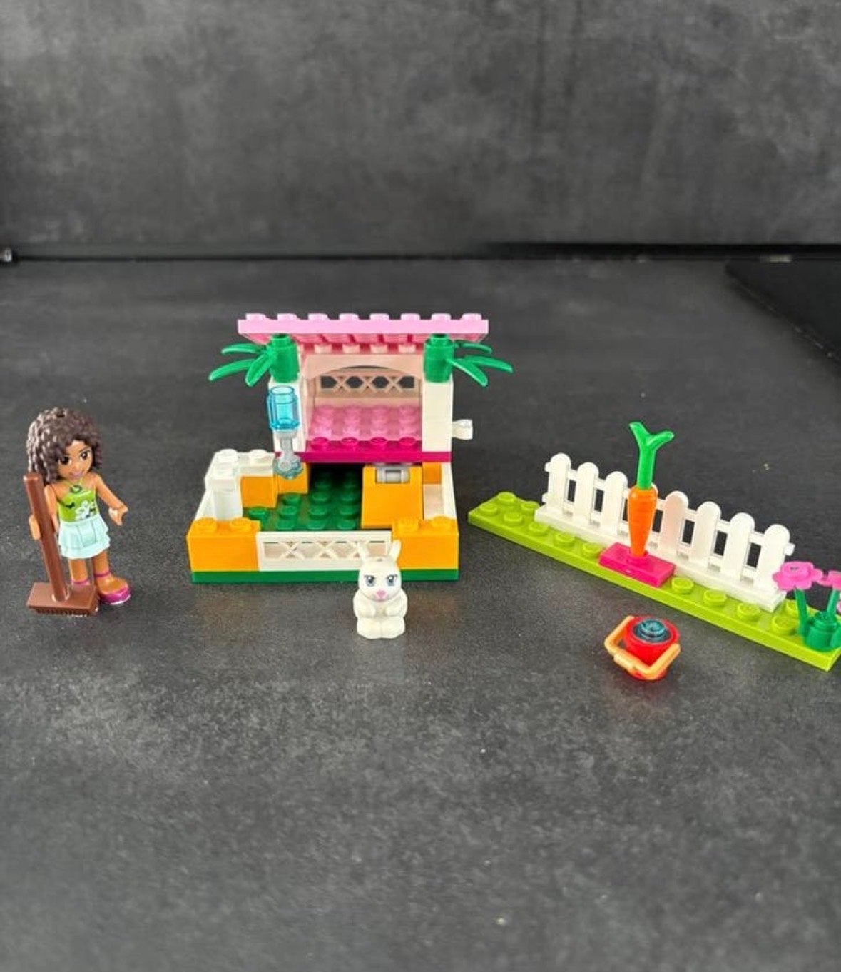 LEGO Friends Andrea’s Konijnenhok met Mia en konijn, Ophalen of Verzenden, Gebruikt, Overige merken