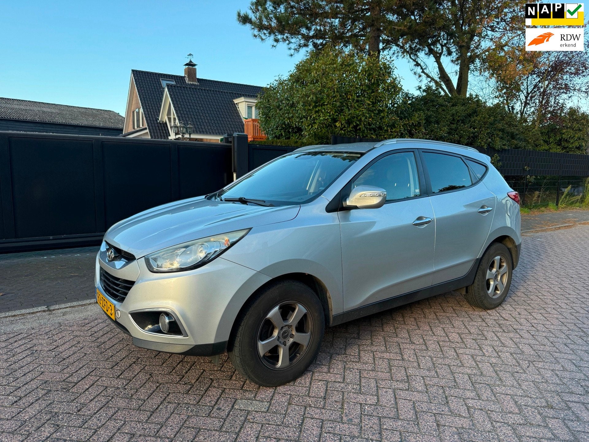 Hyundai Ix35 2.0i Style AUT Bj 2012, Auto's, Gebruikt, 4 cilinders, Leder en Stof, 163 pk