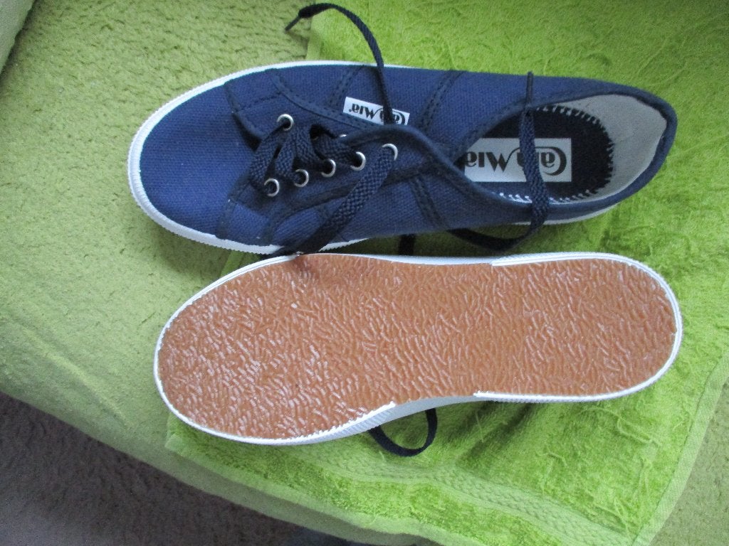 Dames (vakantie)gymschoenen, Ophalen, Cara Mia, Blauw, Sportschoenen