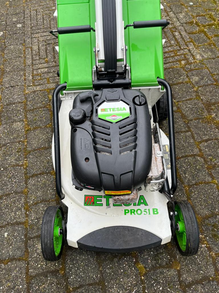 Etesia pro. Nieuwstaat., Tuin en Terras, Cirkelmaaier, Versnellingen, Ophalen of Verzenden, Zo goed als nieuw