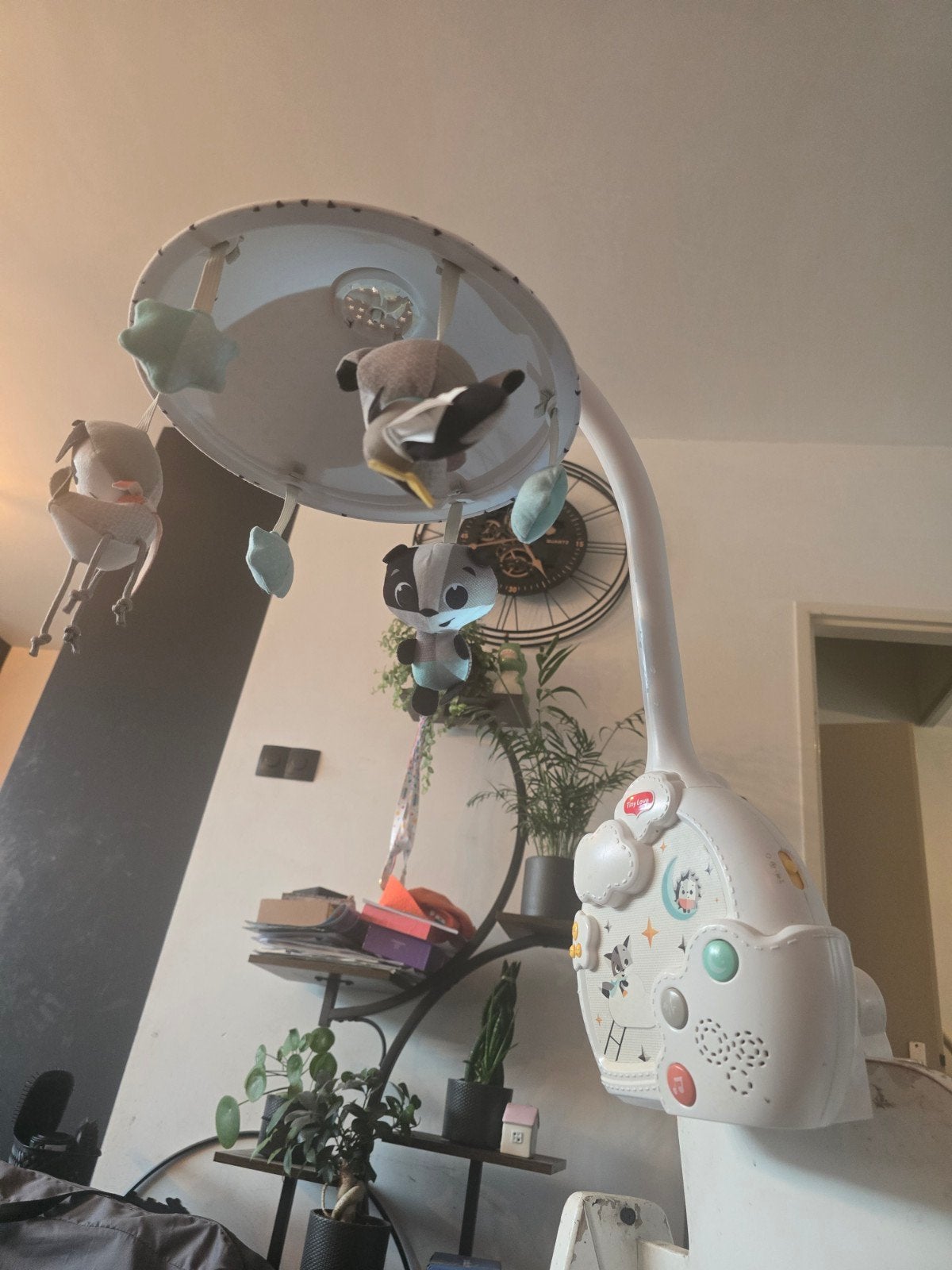 Tiny Love Muziekmobiel met Projector, Kinderen en Baby's, Ophalen of Verzenden, Zo goed als nieuw, Mobiel, Met licht