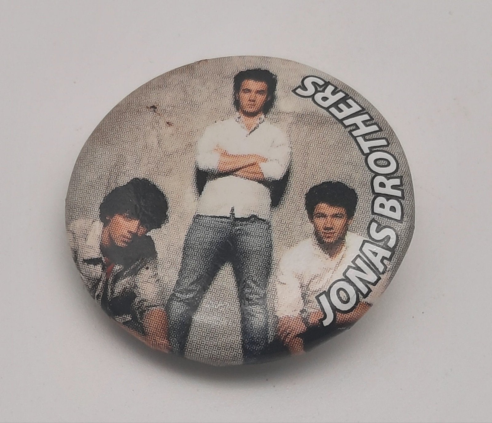 Button Jonas Brothers, Ophalen of Verzenden, Zo goed als nieuw, Overige onderwerpen, Button