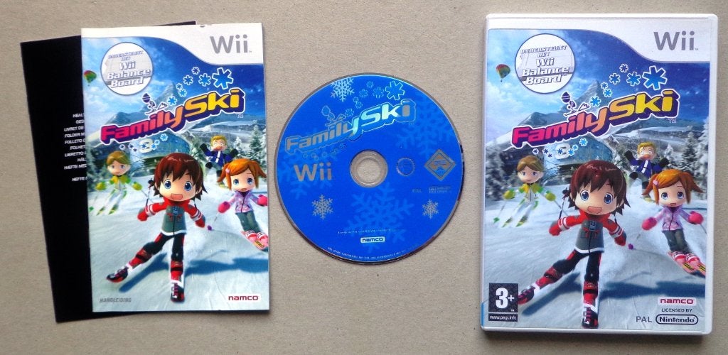 Family Ski voor de Nintendo Wii Compleet, Spelcomputers en Games, Games | Nintendo Wii, 1 speler, Ophalen of Verzenden, Zo goed als nieuw