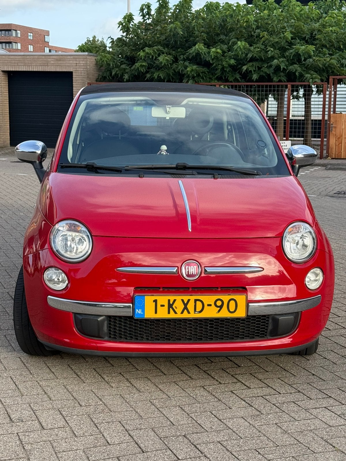 Fiat 500 0.9 Twinair C 2013 Rood, Auto's, 880 kg, Origineel Nederlands, 24 km/l, Handgeschakeld