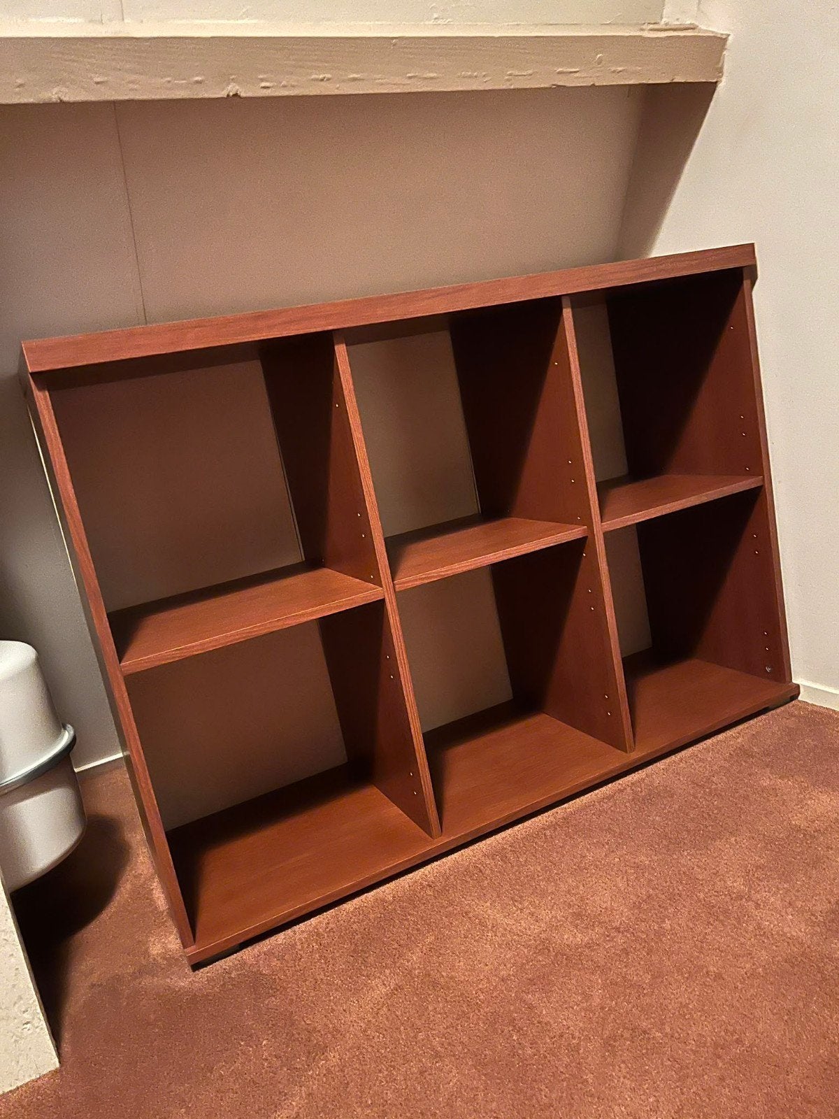 Houten vakkenkast ( schoenen bijv), Ophalen, Met plank(en), Gebruikt, 100 tot 150 cm