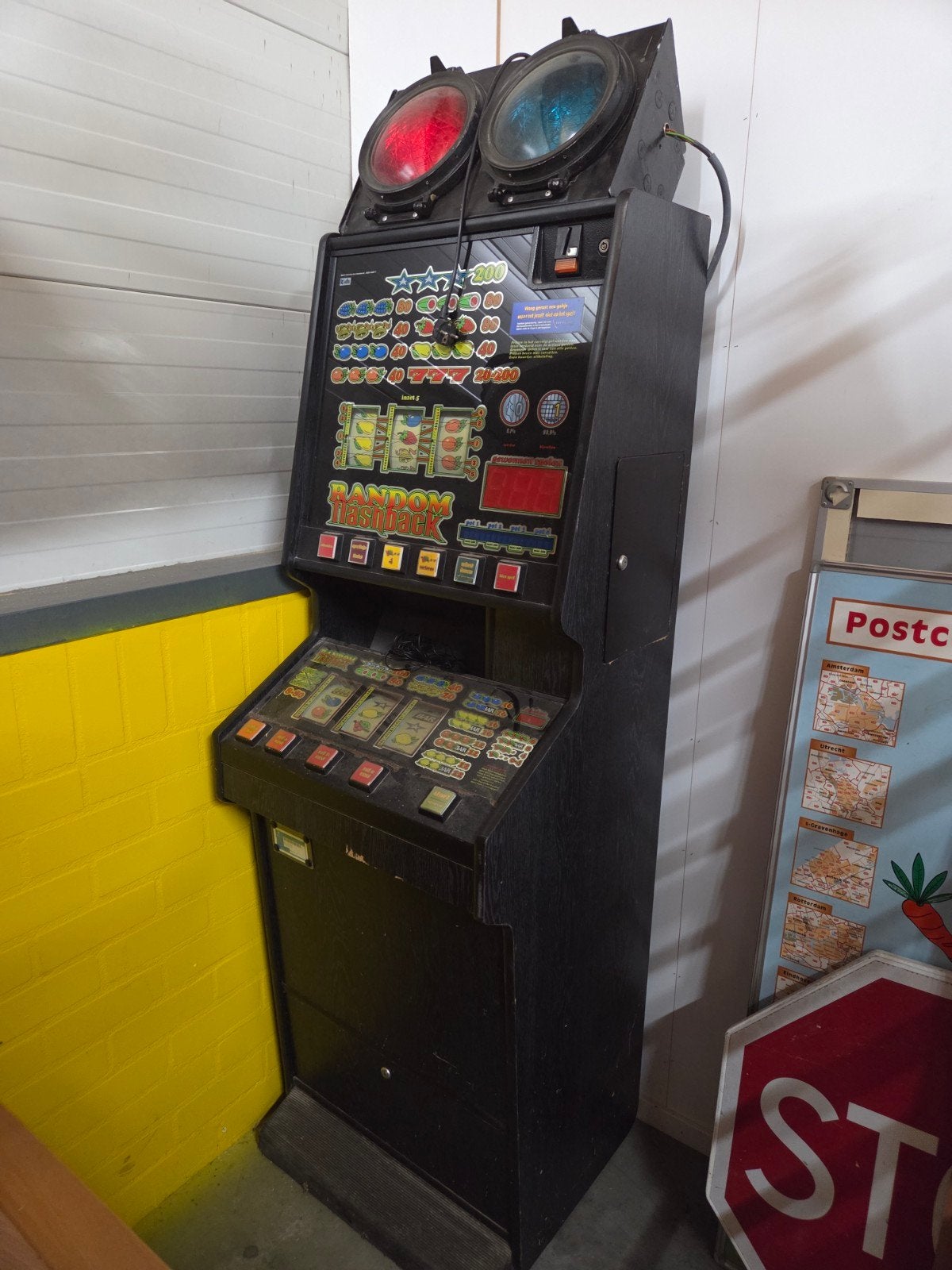 Gokkast Random Flashback - Vintage Fruitautomaat, Verzamelen, Automaten | Gokkasten en Fruitautomaten, Overige munten, Ophalen of Verzenden