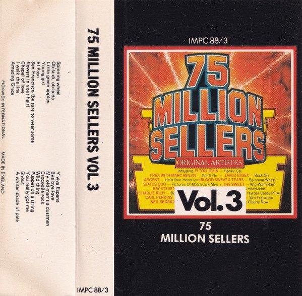75 MILLION SELLERS VOL.3 (MC), Ophalen of Verzenden, Zo goed als nieuw, Origineel, 1 bandje