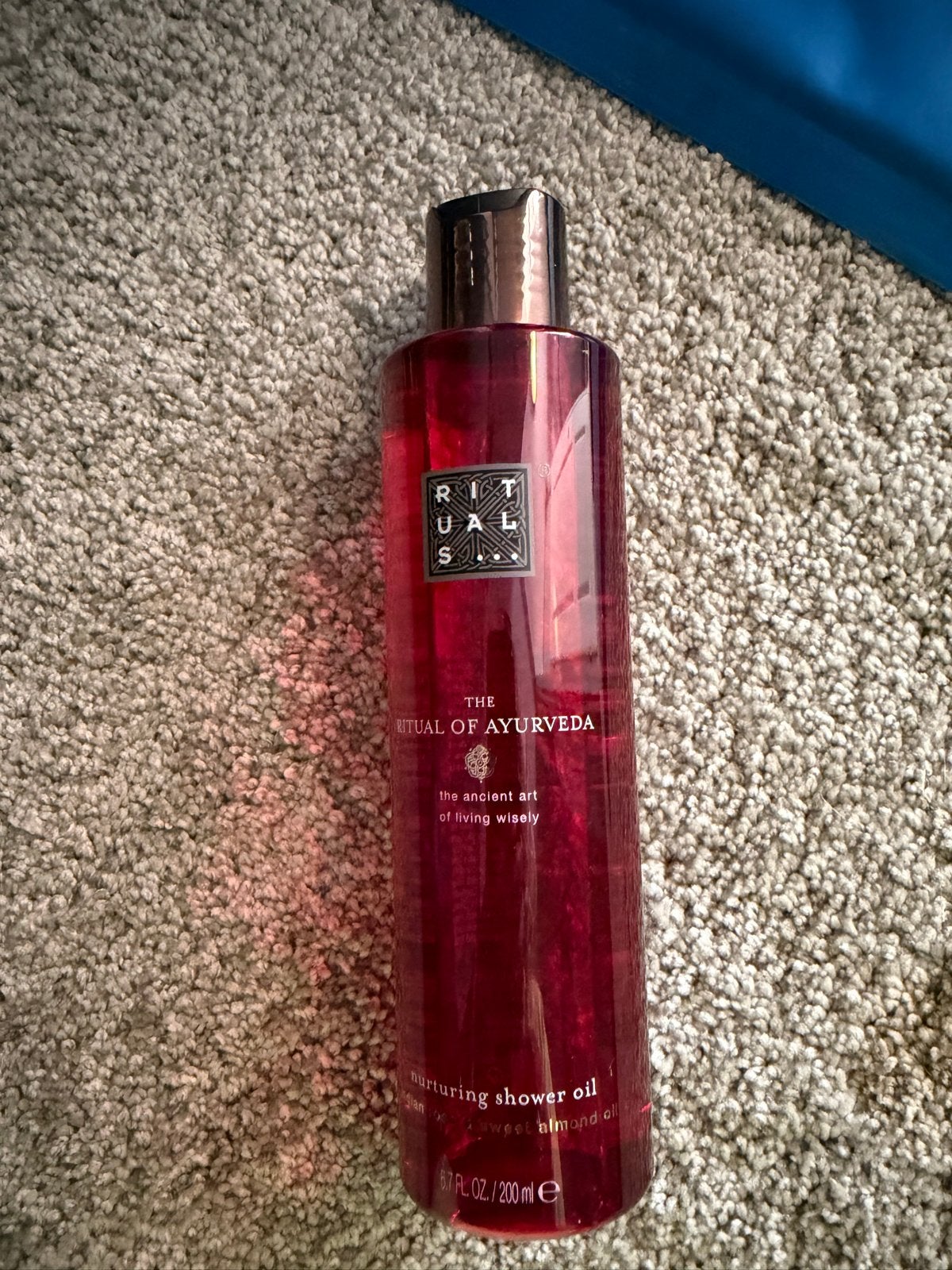 Rituals The Ritual of Ayurveda Nurturing Shower Oil 200ml, Ophalen of Verzenden, Nieuw, Bad & Douche