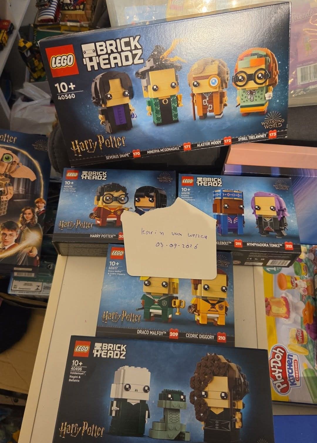 LEGO BrickHeadz Harry Potter Collectie - Nieuw in doos, Ophalen of Verzenden, Nieuw, Overige merken