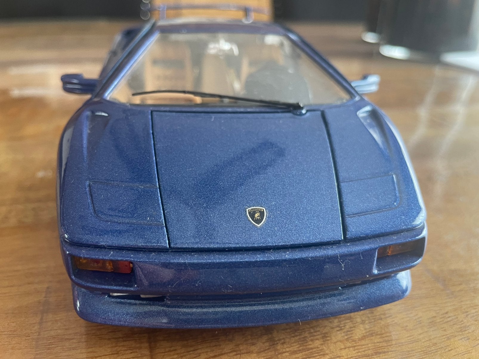 Lamborghini.  Diablo.   1990.        1.18, Ophalen of Verzenden, Zo goed als nieuw, Bburago