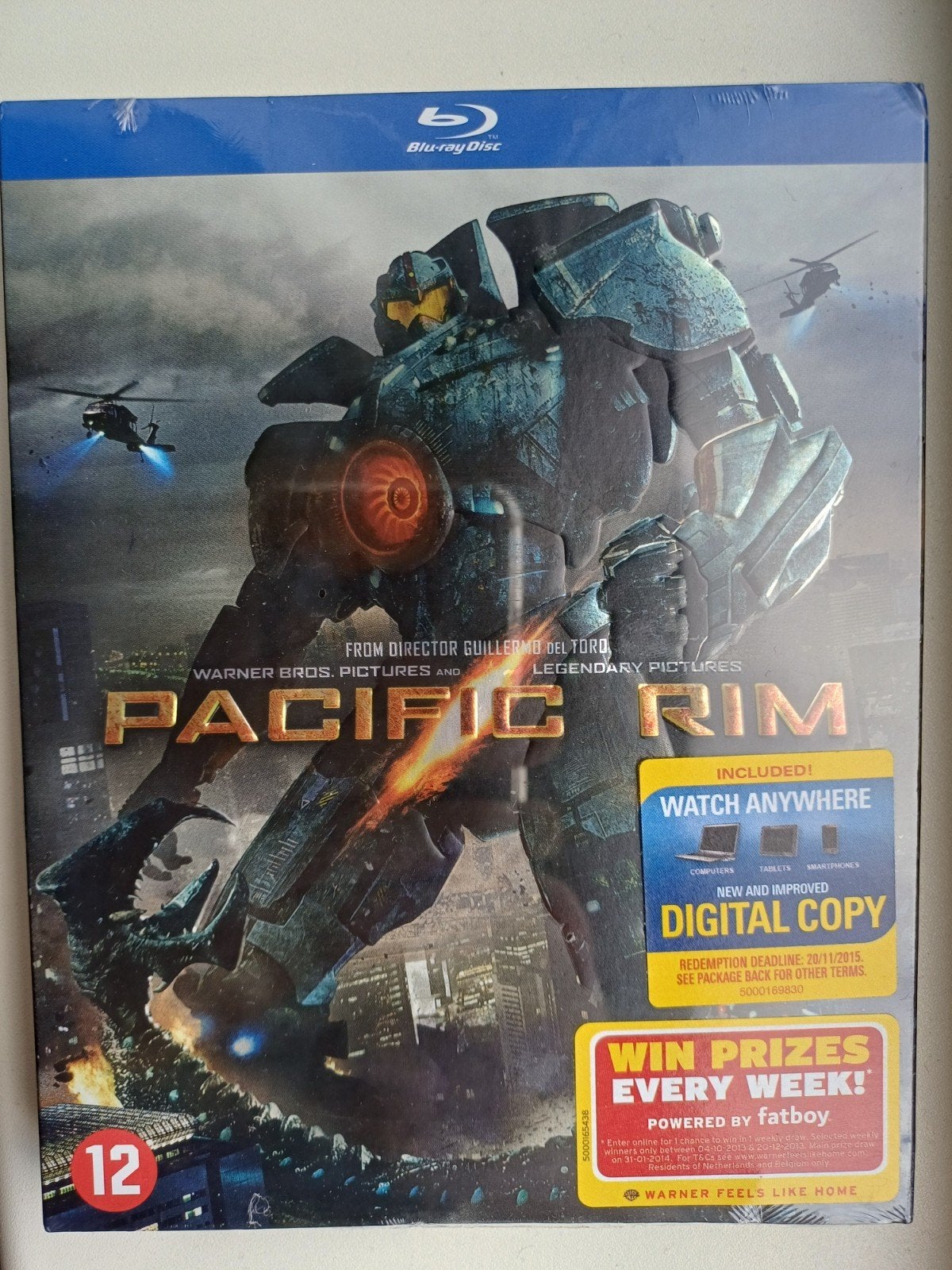 Pacific Rim Blu-ray Disc - Actie/Science Fiction Film, Film, Science Fiction en Fantasy, Ophalen of Verzenden, Blu-ray