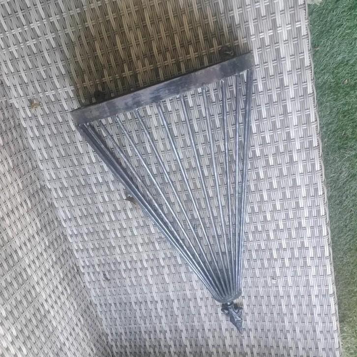 Tuinwanddecoratie smeedijzer, Ophalen of Verzenden, Gebruikt