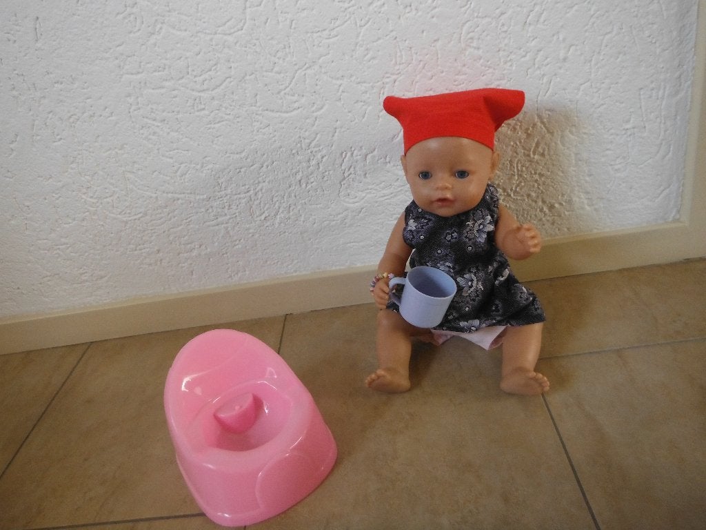 baby born pop met wat acc, Ophalen, Gebruikt, Babypop