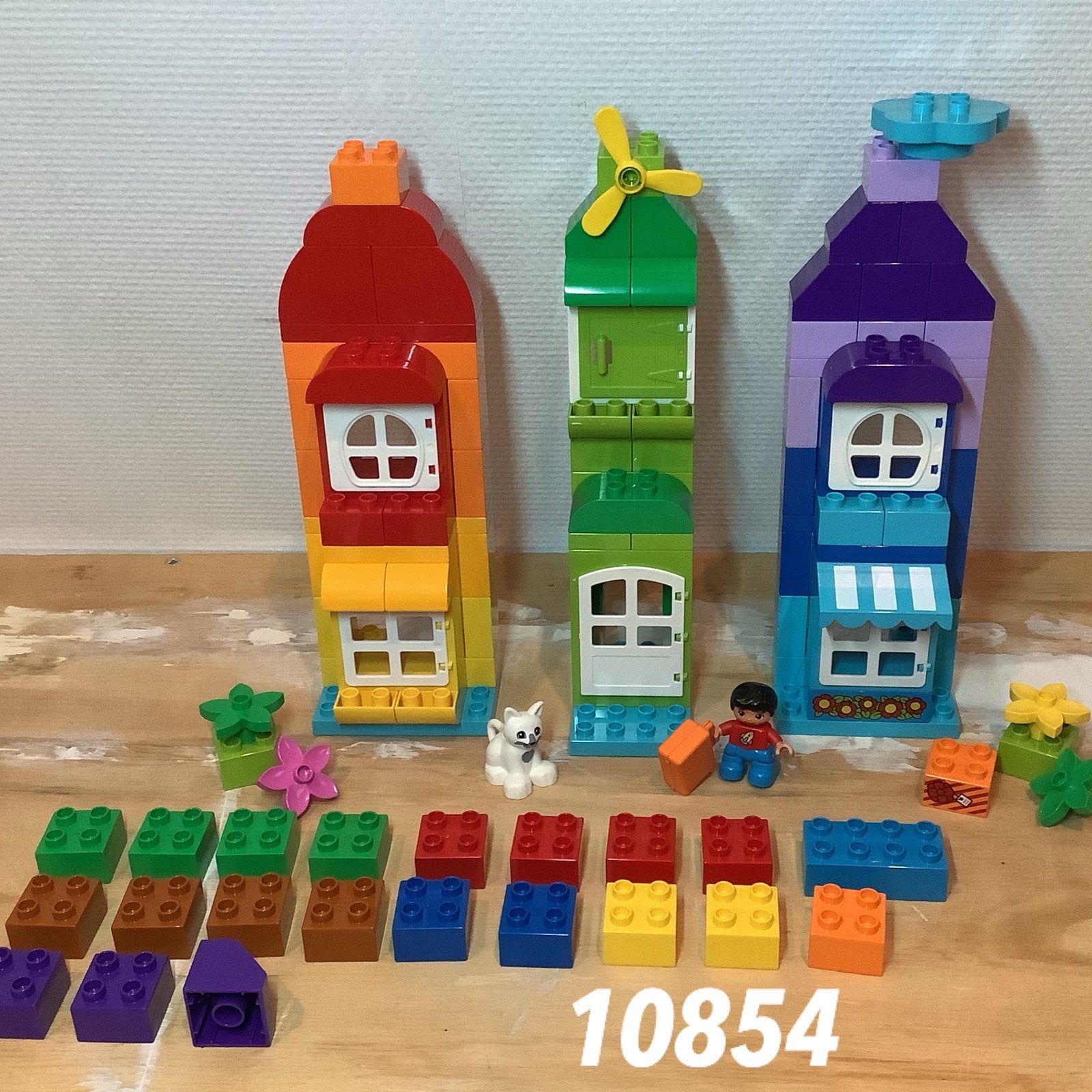 Duplo blokken 10854 (compleet) 1, Ophalen of Verzenden, Zo goed als nieuw, Complete set, Duplo