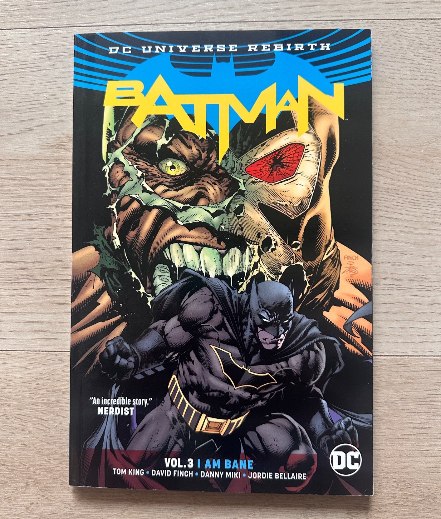 Batman Vol. 3: I Am Bane 2017 SC (Rebirth), Eén comic, Amerika, Tom King, Ophalen of Verzenden
