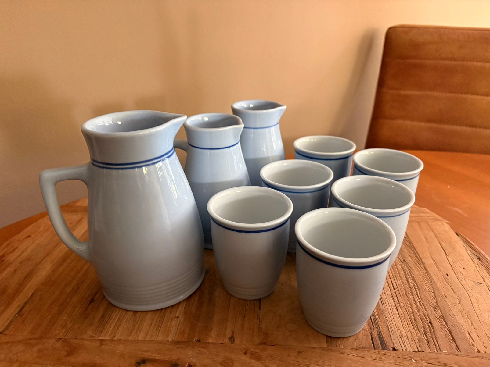 Lilien Porzellan / 9 delig servies, Ophalen of Verzenden