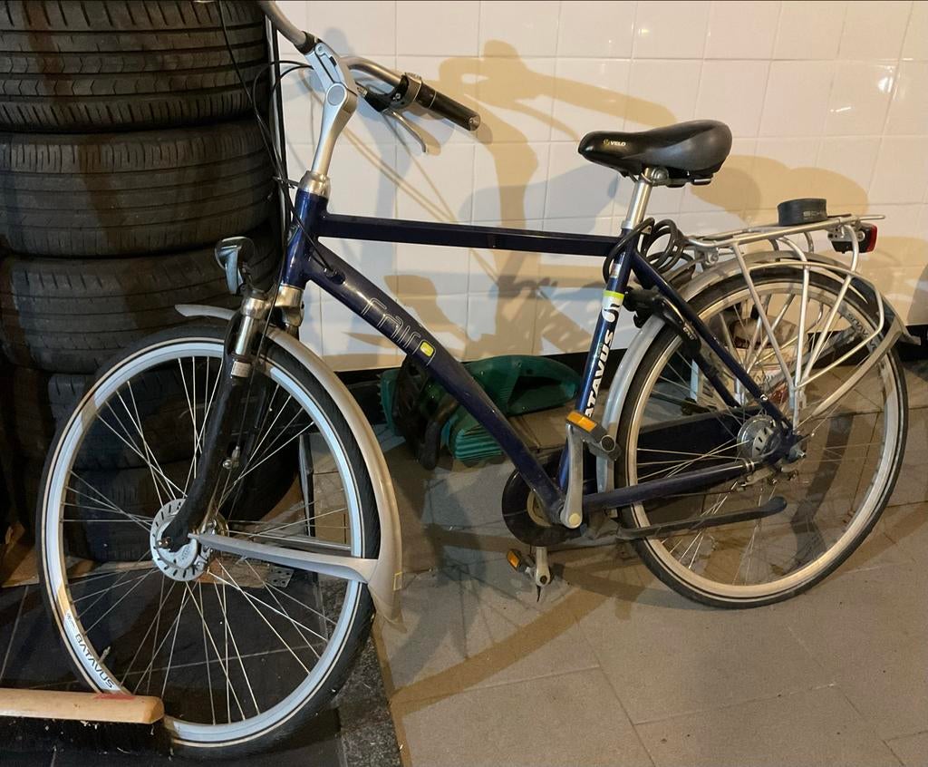 Batavus Herenfiets met 8 versnellingen, Fietsen en Brommers, Fietsen | Heren | Herenfietsen, Gebruikt, Velgrem, Versnellingen