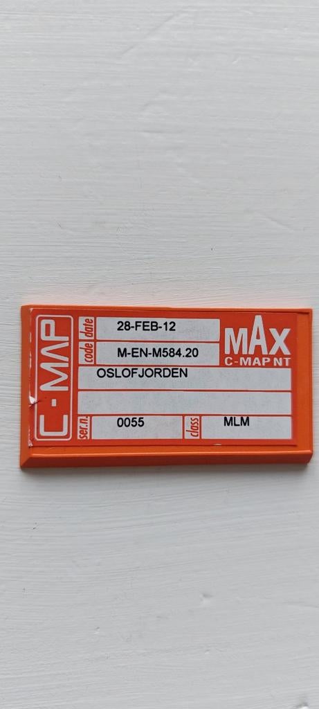 C-MAP MAX oslo of jorden, Ophalen of Verzenden, Zo goed als nieuw, Kaartplotter of Fish Finder