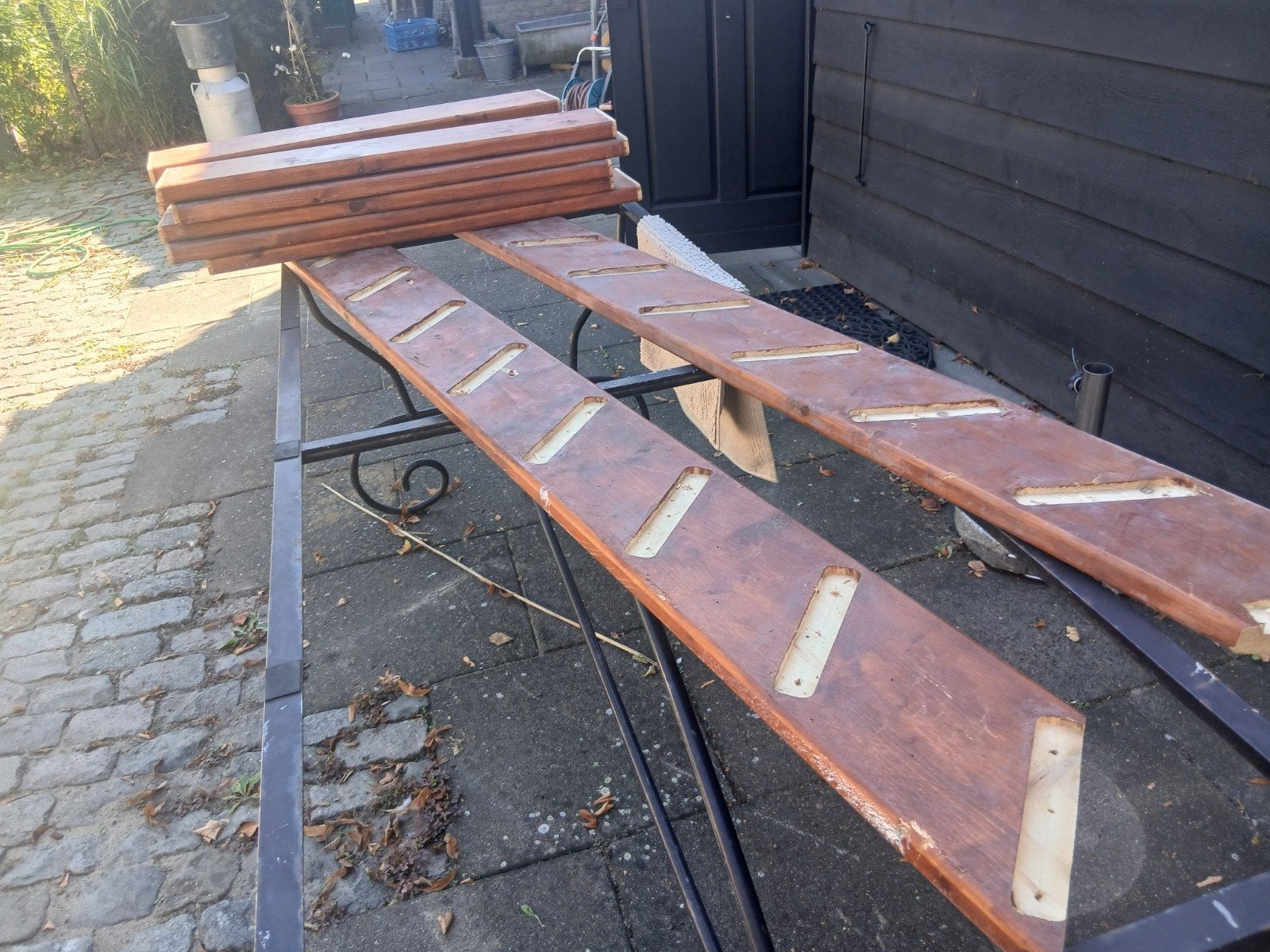 houten trap, Doe-het-zelf en Verbouw, Ophalen, 2 tot 4 meter