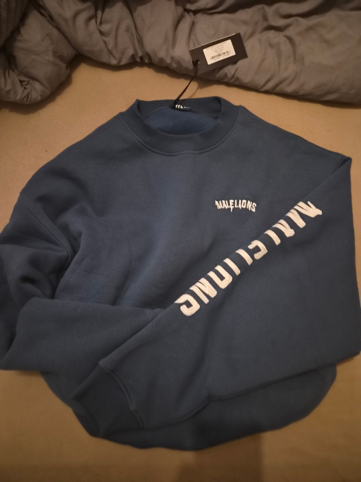 Malelions sweater 6×l - Nieuw met kaartjes, Kleding | Heren, Blauw, Malelions, Nieuw, Overige maten