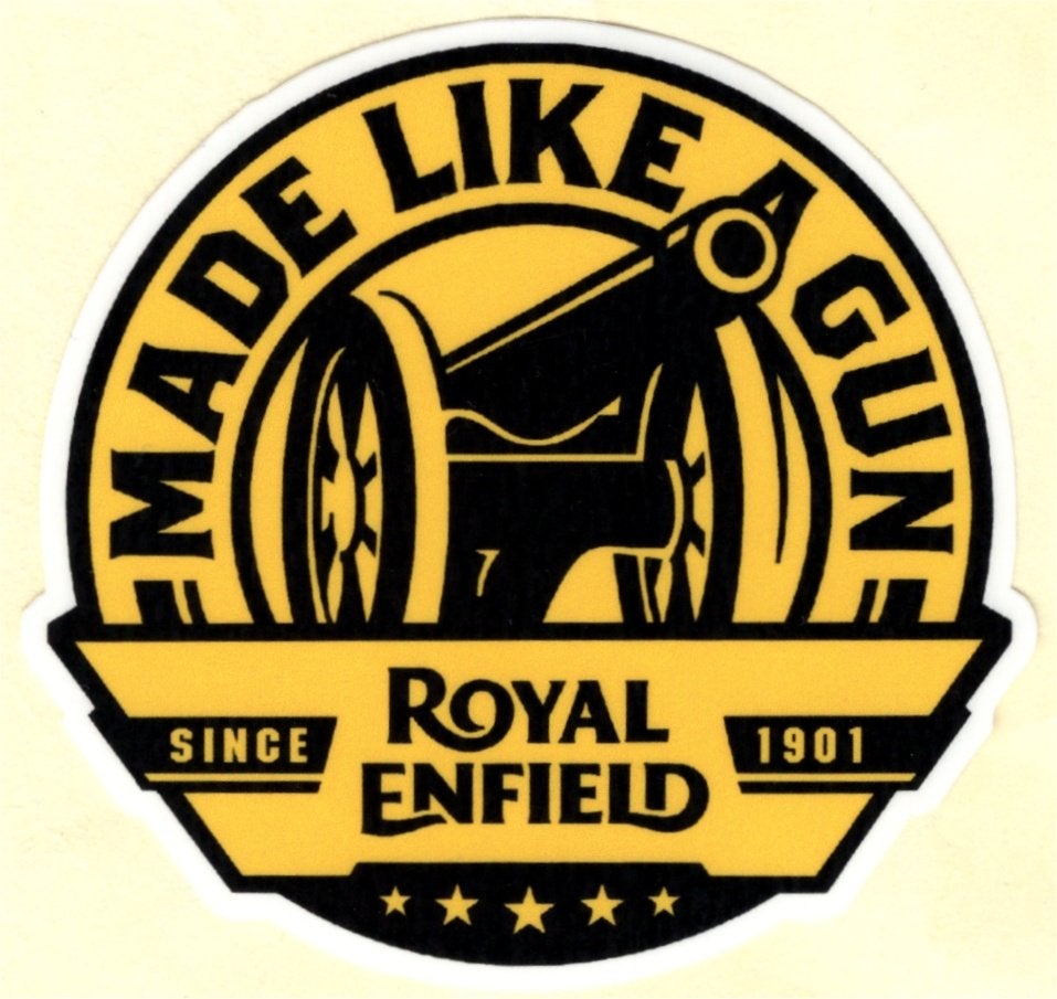 Royal Enfield since 1901 sticker #19, Motoren, Verzenden