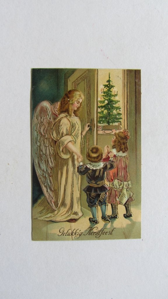 Gelukkig Kerstfeest  1908, Ophalen, Voor 1920, Gelopen, Feest(dag)