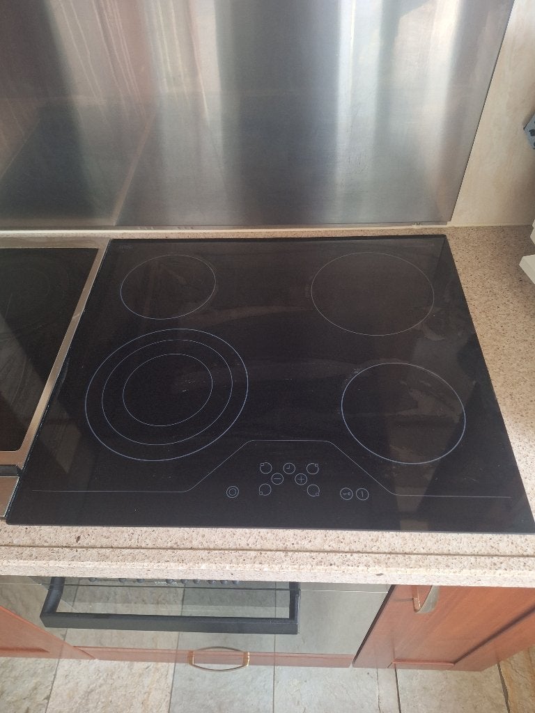 Inductie kookplaat, Witgoed en Apparatuur, Ophalen, Gebruikt, 4 kookzones, Inbouw