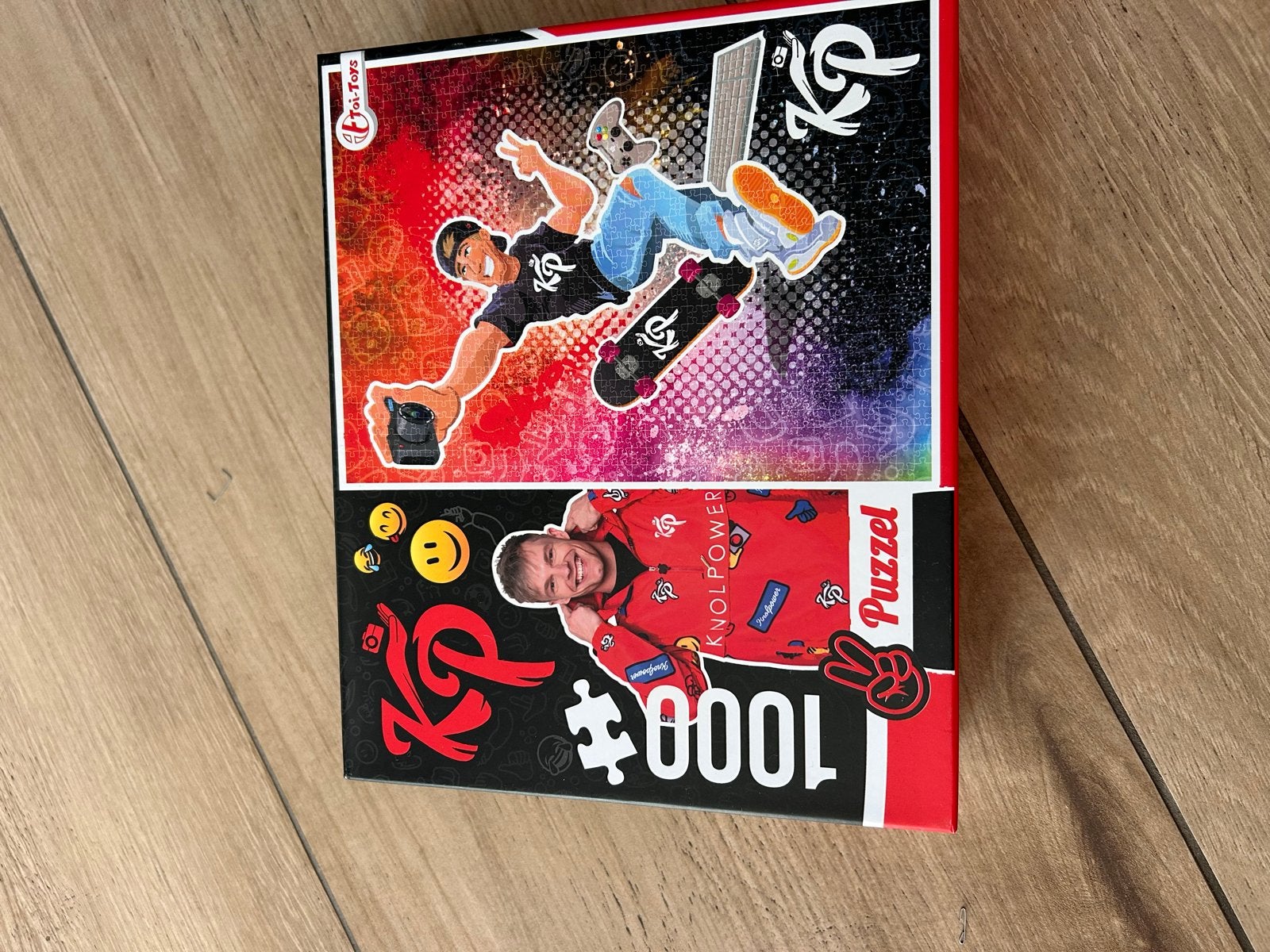 Knolpower Legpuzzel 1000 stukjes - Toi-Toys, Ophalen, 500 t/m 1500 stukjes, Zo goed als nieuw, Legpuzzel