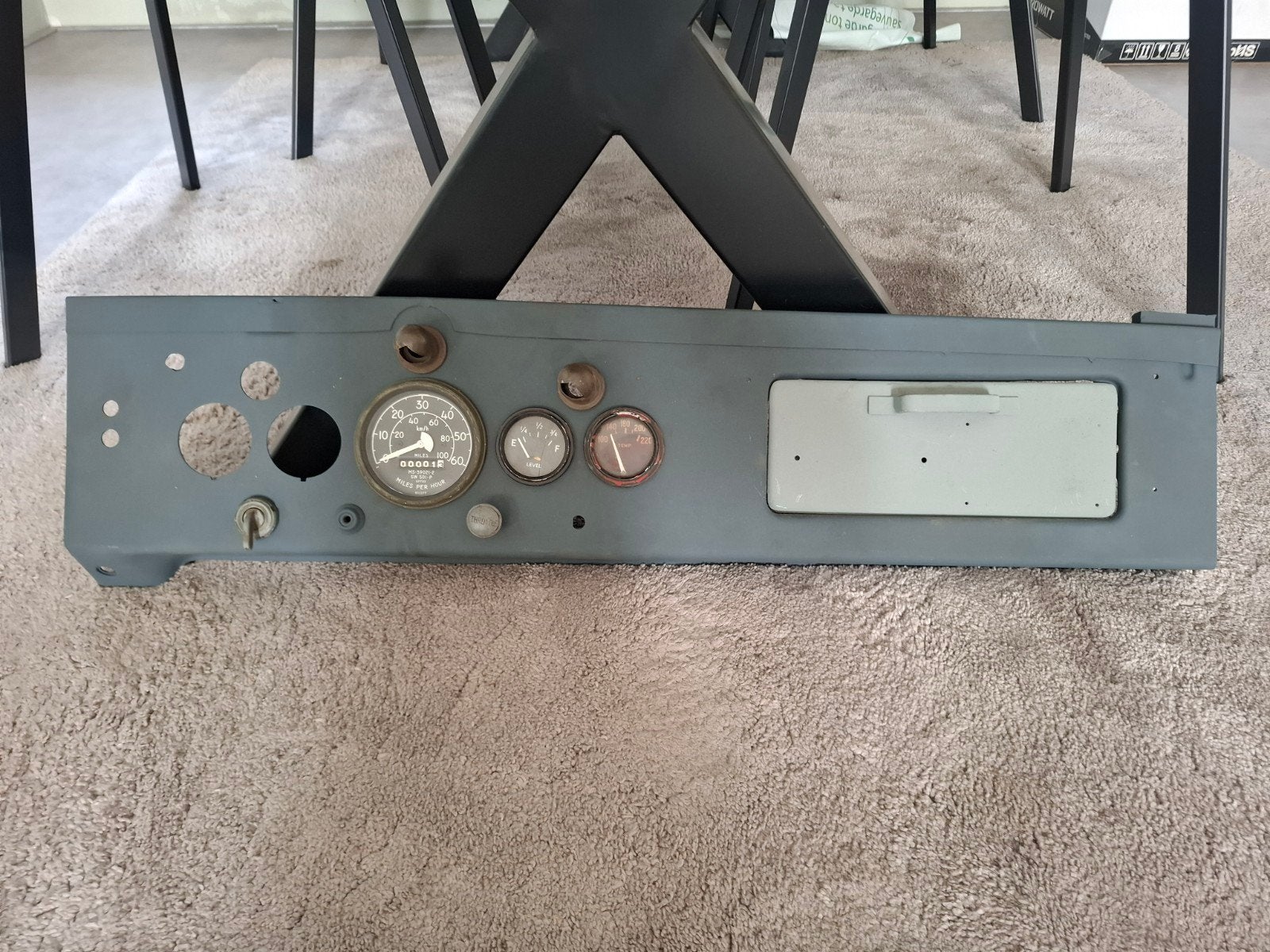 dashboard dodge wc , gmc cckw , willys jeep, Ophalen of Verzenden