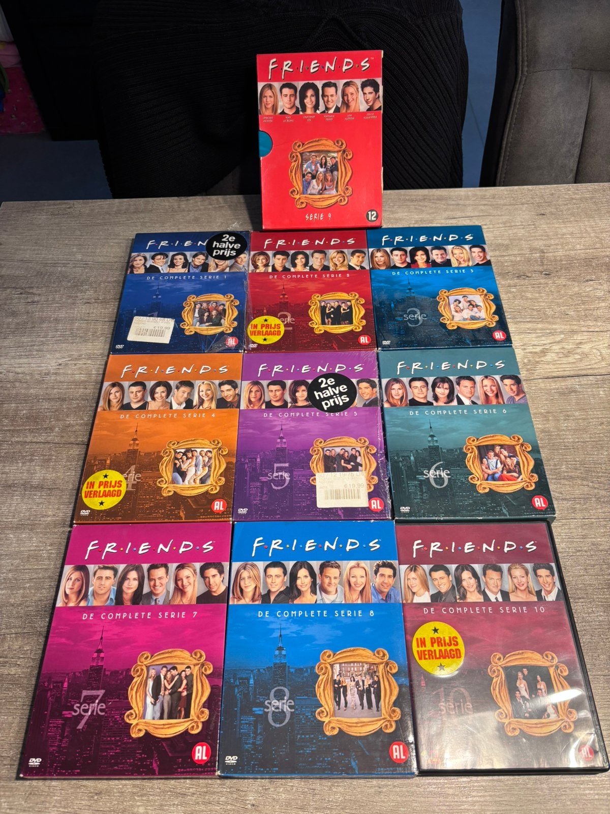 Dvd - Friends seizoenen 1 tot en met 10 (compleet), Vanaf 12 jaar, Ophalen of Verzenden, Zo goed als nieuw, Komedie