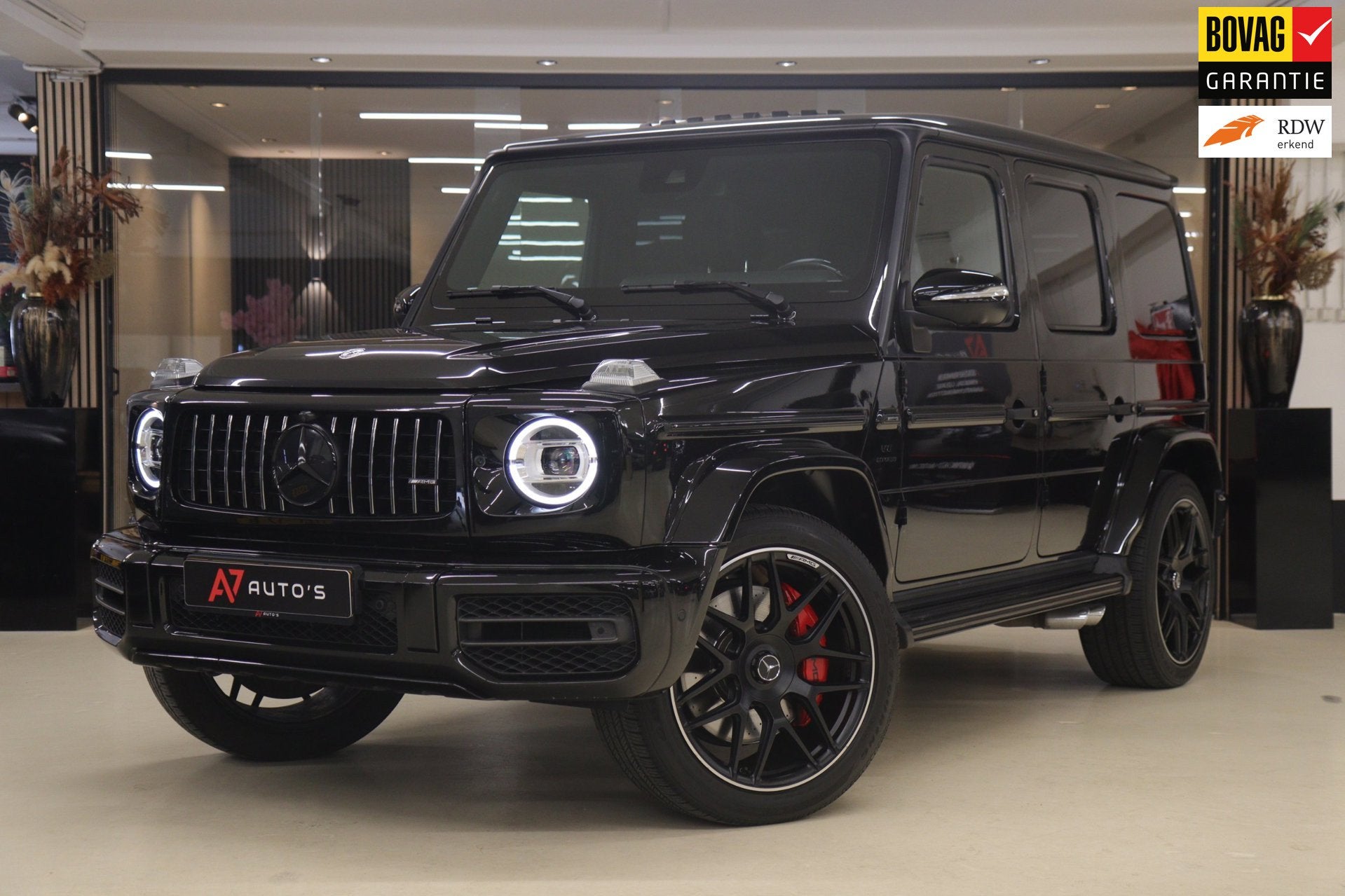 Mercedes-Benz G-klasse 63 PANO/MANUFAKTUR/BURM/MEMO/LANE/SFE, Auto's, Automaat, Zwart, Leder, Bedrijf