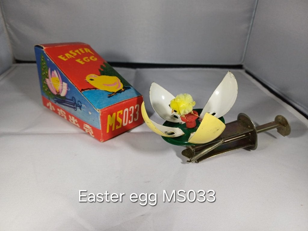 Blikken speelgoed easter egg MS033, Ophalen of Verzenden