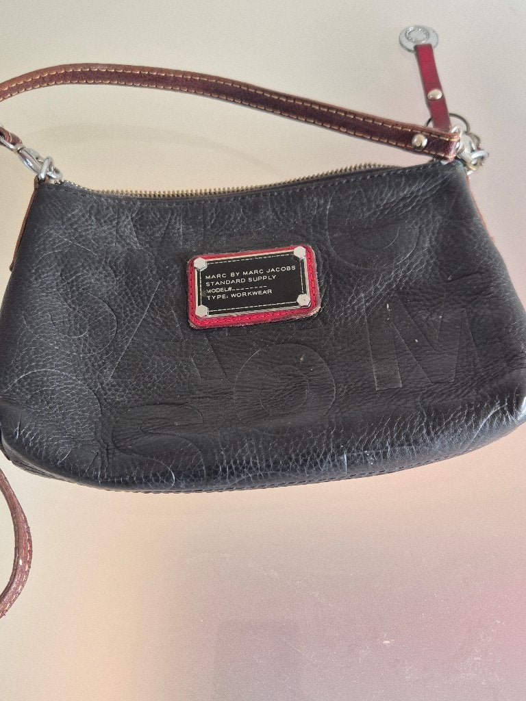 Marc by Marc Jacobs Standard Supply, Sieraden, Tassen en Uiterlijk, Tassen | Damestassen, Ophalen, Zo goed als nieuw, Zwart, Schoudertasje