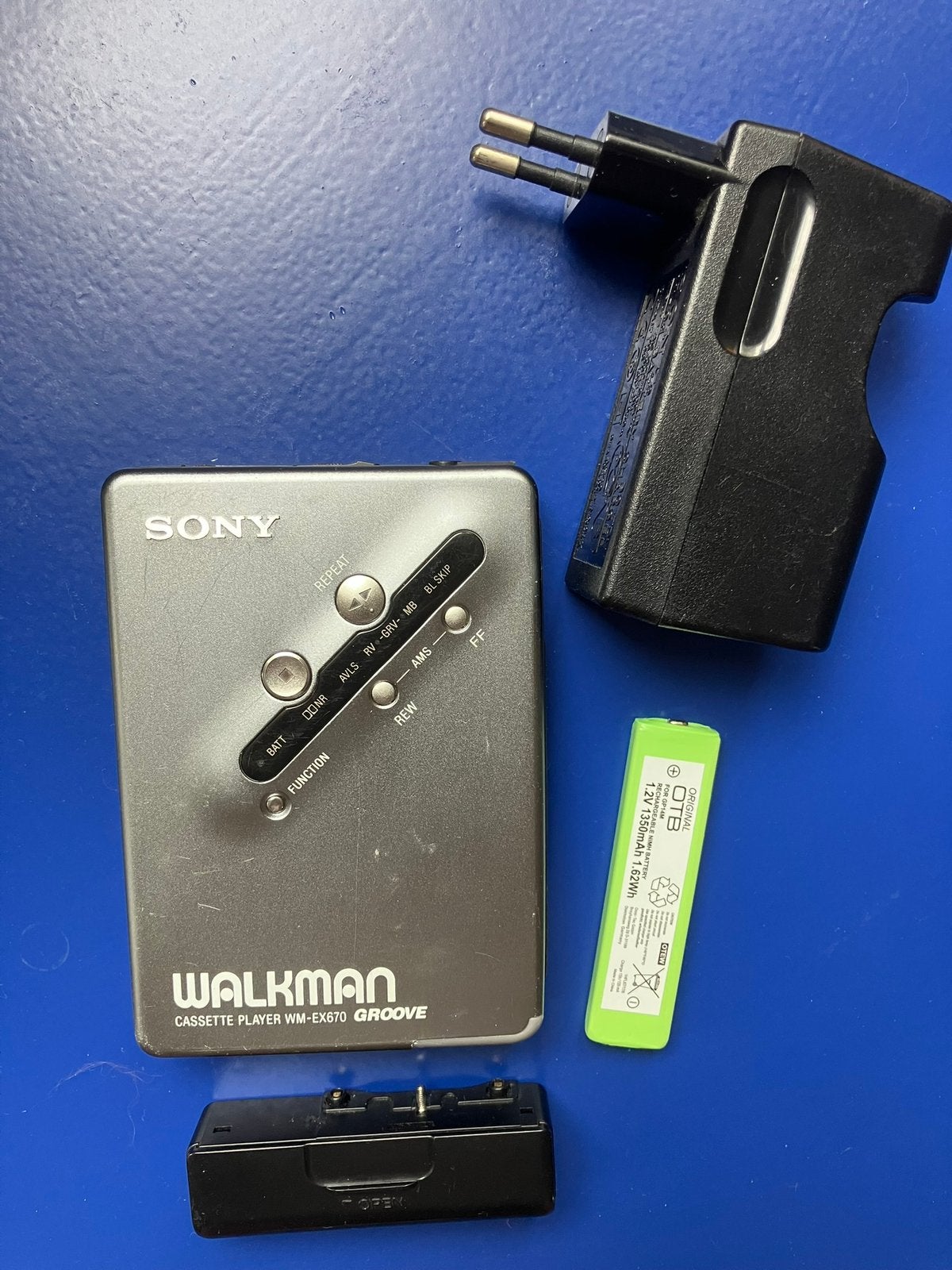 Sony Walkman WM-EX670 Groove GEREVISEERD & COMPLEET Topstaat, Ophalen of Verzenden, Walkman