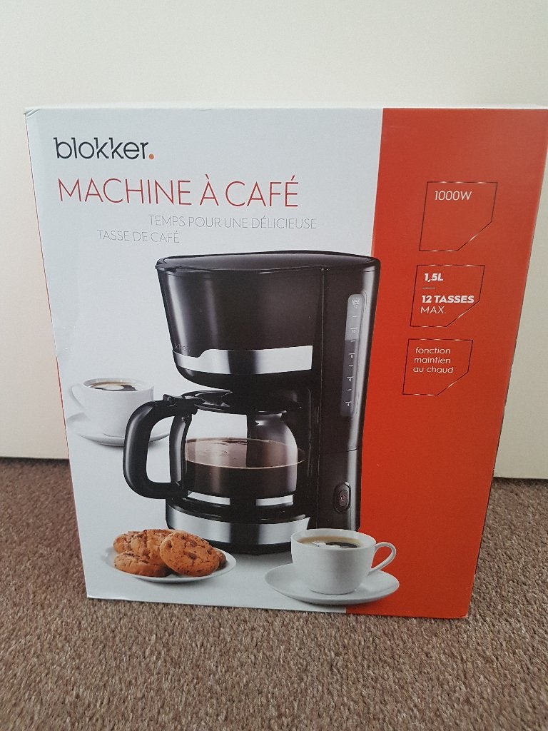 Koffiezetapparaat NIEUW!!, Overige modellen, 10 kopjes of meer, Nieuw, Gemalen koffie
