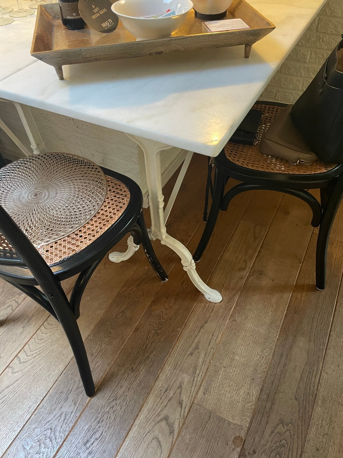 3 stus Marmeren tafels, Ophalen, Overige materialen, Zo goed als nieuw, 75 cm of meer