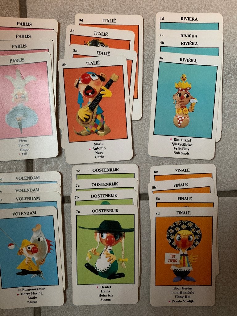 Jokie's Kwartet - De Efteling Selecta 5491 kwartetspel, Ophalen of Verzenden, Gebruikt, Overige typen