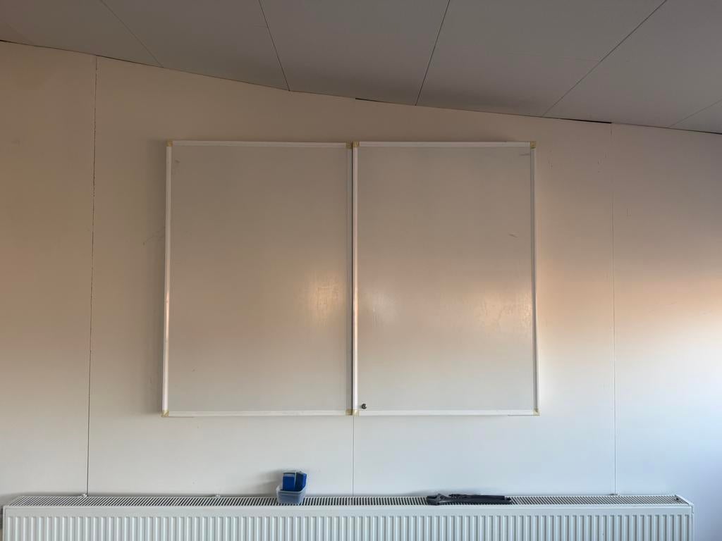 Projectie scherm en flipover in één, Audio, Tv en Foto, Projectieschermen, Ophalen, Handmatig, Zo goed als nieuw