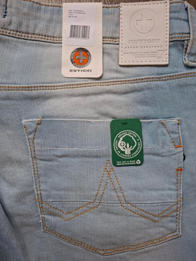 KUYICHI Amy regular shoecut jeans W33 L34, Blauw, KUYICHI, Nieuw, Ophalen of Verzenden