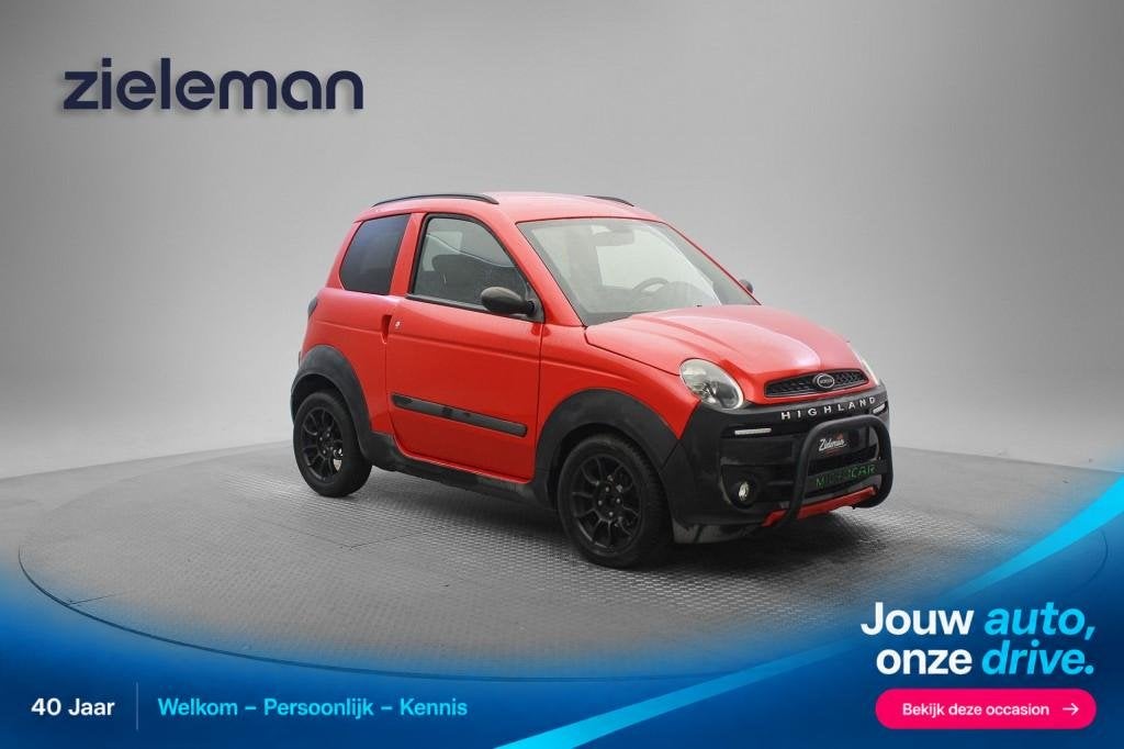 Microcar M.GO dCi Highland X - 2017 - 54.033 Km - Parkeersen, Ligier Group Benelux, Gebruikt, Info@ligiergroup.nl, Koolmijnlaan 142, 3582 Beringen, België