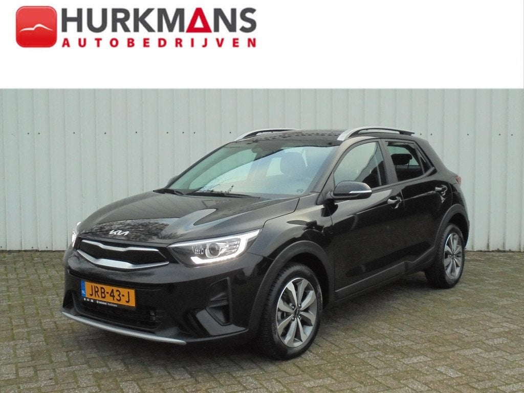 Kia Stonic 1.0 T-GDi MHEV 100PK AUTOMAAT NAVI HOGE INSTAP, Automaat, Zwart, Bedrijf, Automatische klimaatregeling