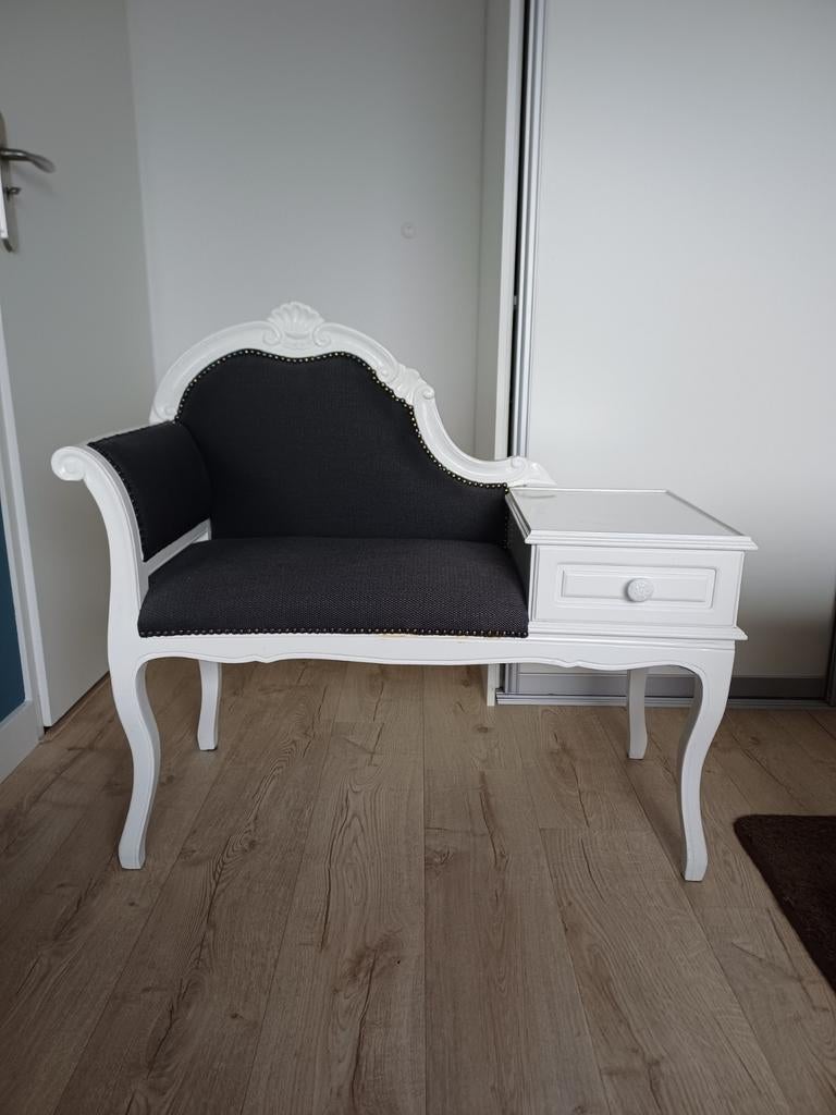 Telefoonbankje van Queen Anne, Ophalen, Gebruikt, Stof, Minder dan 150 cm