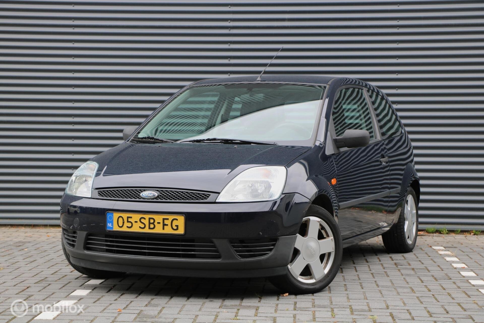 Ford Fiesta 1.3-8V | 3-deurs | 179.700 km | Nette staat, Auto's, 1299 cc, Stof, 4 cilinders, Blauw
