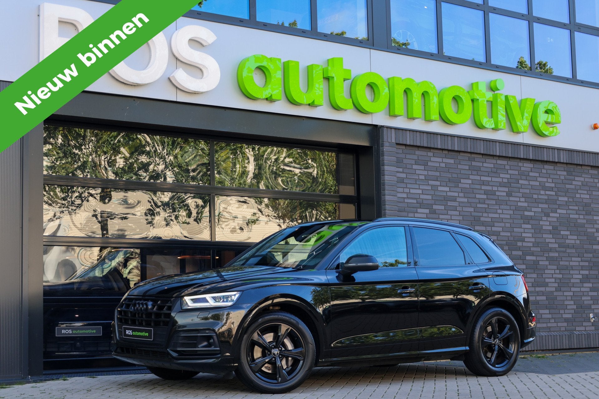 Audi Q5 55 TFSI e quattro Competition | S-LINE | SOH 86% | L, Auto's, Automaat, Zwart, 4 cilinders, Bedrijf