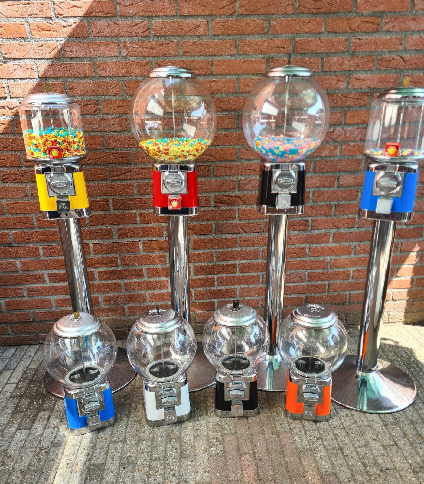 FIFTIES SIXTIES BEAVER CAPSULE / KAUWGOMBALLEN AUTOMATEN, Ophalen, Zo goed als nieuw