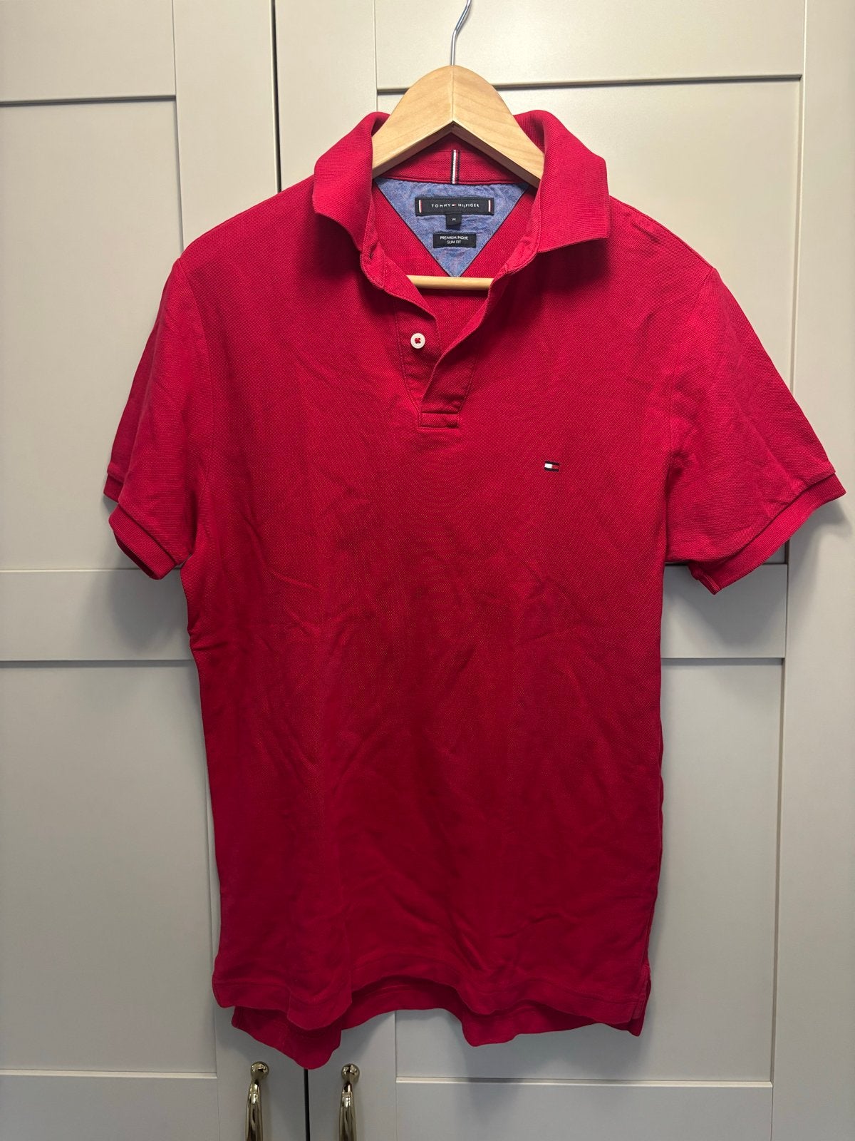 Tommy Hilfiger polo maat M nieuw, Ophalen of Verzenden, Nieuw, Maat 48/50 (M), Rood