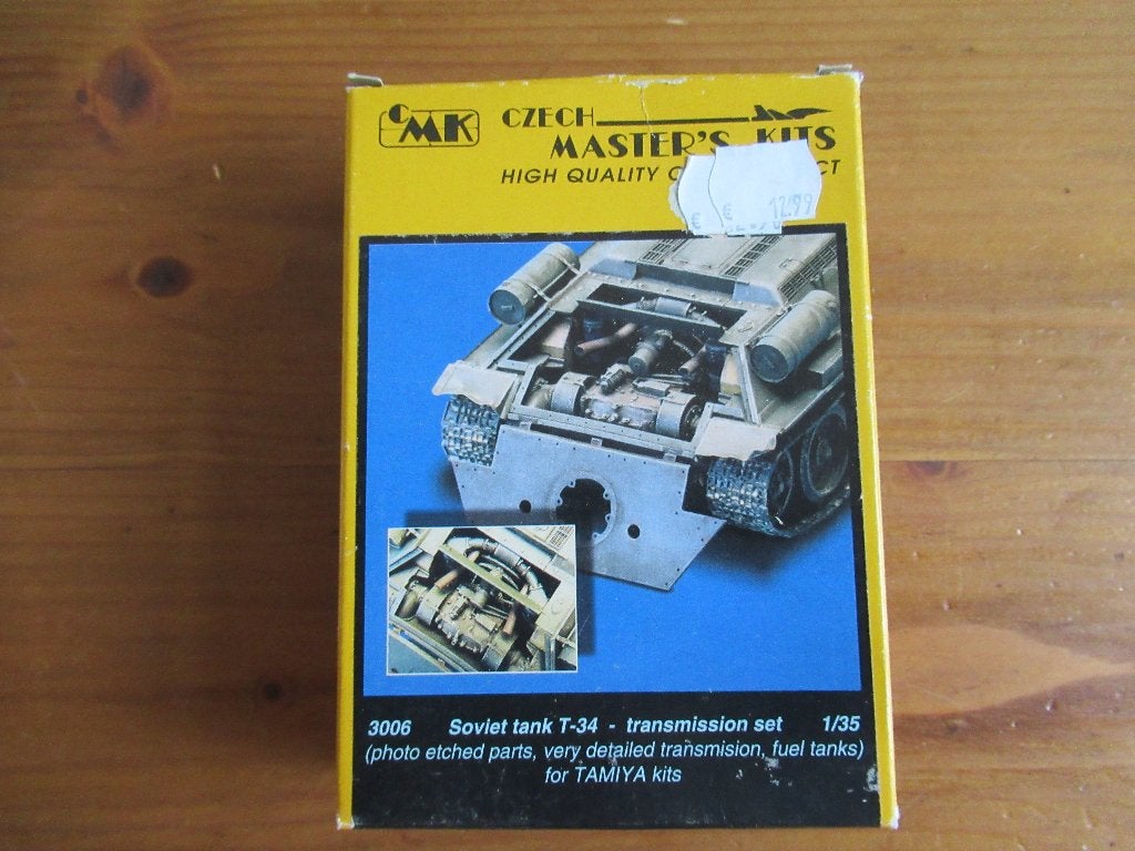 T-34 transmission set (CMK 1/35), Hobby en Vrije tijd, Modelbouw | Auto's en Voertuigen, Overige merken, Tank, 1:32 tot 1:50, Ophalen of Verzenden