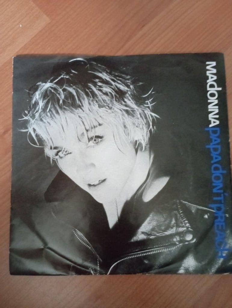 Madonna 1986 Papa dont preach, Ophalen of Verzenden, Zo goed als nieuw, Pop